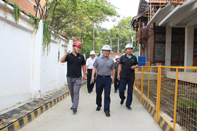 建設(shè)集團副總經(jīng)理王明智深入漢中分公司檢查指導工作