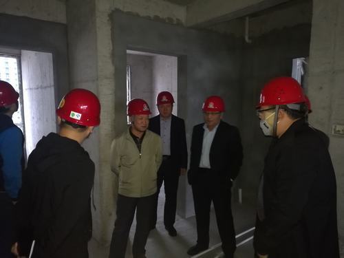 陜煤集團(tuán)、建設(shè)集團(tuán)領(lǐng)導(dǎo)蒞臨渭南分公司檢查指導(dǎo)工作