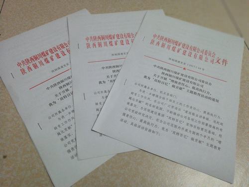 銅煤公司組織開展“增強(qiáng)責(zé)任心，提高執(zhí)行力，我為‘雙特百億’做貢獻(xiàn)”主題教育活動(dòng)