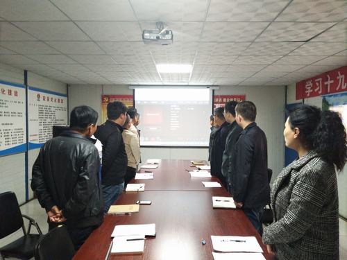 澄合分公司愛(ài)崗敬業(yè)“道德講堂”下一線