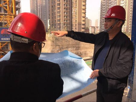 扎根一線 堅(jiān)守工地好男兒