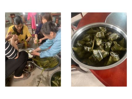 陜煤建設(shè)天工公司:盛夏聞艾香 包粽過端午