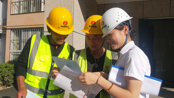 陜煤建設(shè)榆林公司團員青年進一線 安全知識記心間