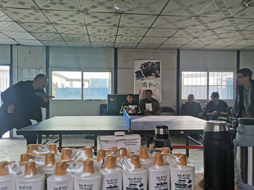 陜煤建設(shè)機電安裝公司舉辦迎元旦乒乓球比賽