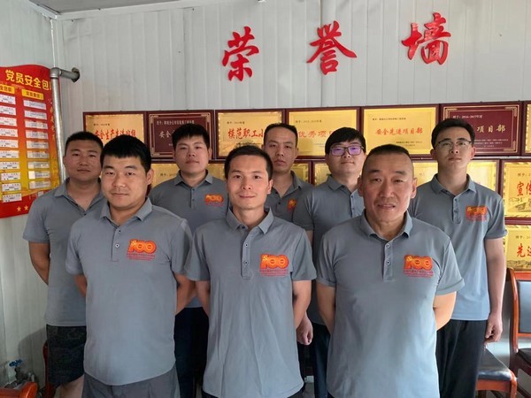 陜煤建設(shè)韓城分公司安裝三項(xiàng)目部“三顆紅心”獻(xiàn)禮建黨百年