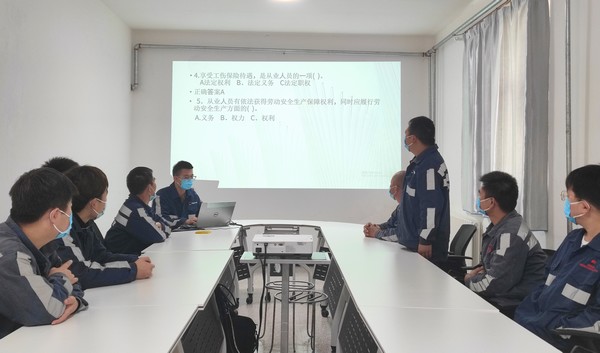 陜煤建設(shè)洗選煤運(yùn)營(yíng)公司第五項(xiàng)目部：抓管理、促學(xué)習(xí)、青年職工敢為人先