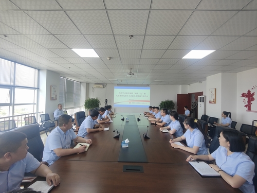 陜煤建設榆林公司傳達學習陜煤建設“兩優(yōu)一先”暨先進集體先進個人表彰會精神