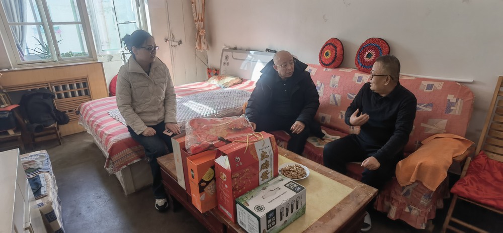 陜煤建設(shè)天工公司：辭舊迎新送溫暖，殷殷關(guān)懷暖人心